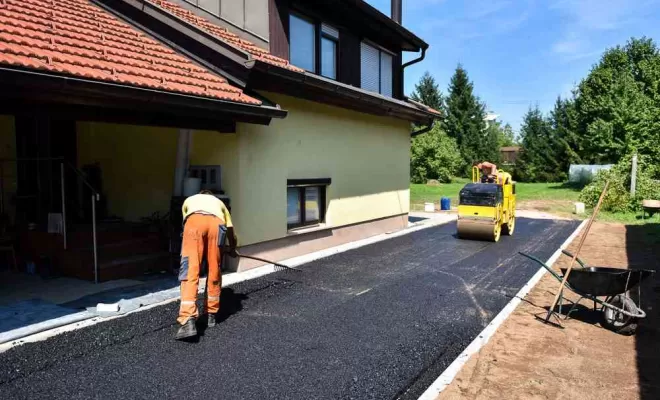 Création d'allée, Ambérieu-en-Bugey, STTP Environnement