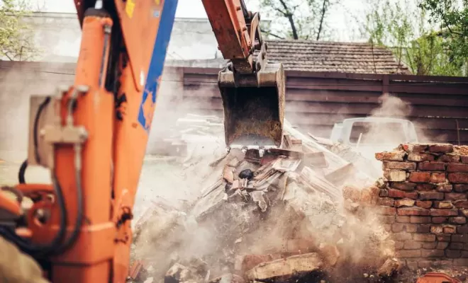 Démolition de maison, Ambérieu-en-Bugey, STTP Environnement